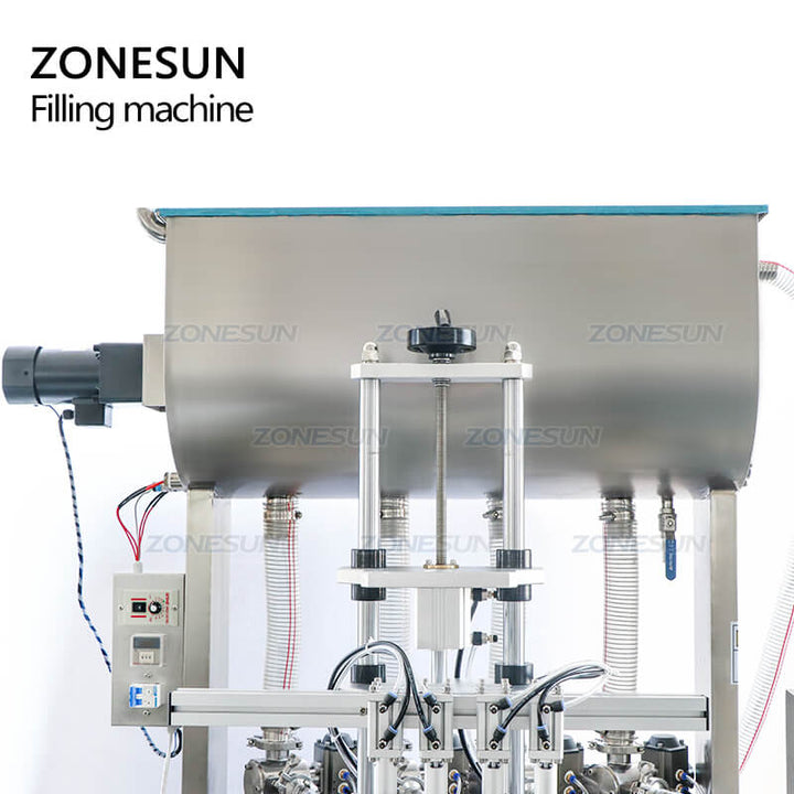 Hopper of Paste Filling Machine WIth Mixer Heater
