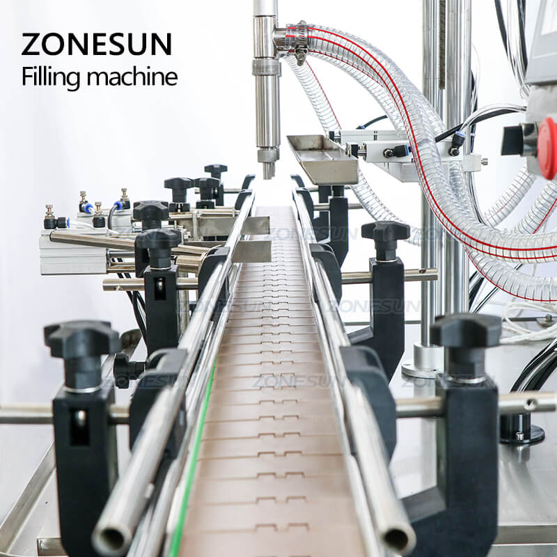 Conveyor Belt of Paste Filling Machine WIth Mixer Heater