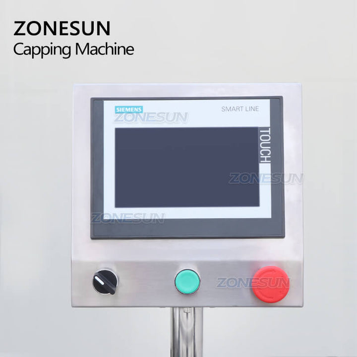 Control Panel of  Perfume Bottle Crimping Machine