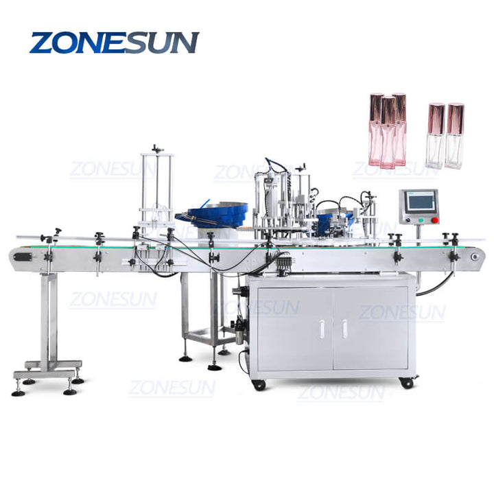 Perfume Fragrance Filling Capping Packaging Machine