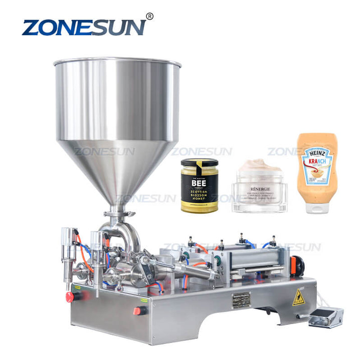 Full Pneumatic Piston Pump Filling Machine