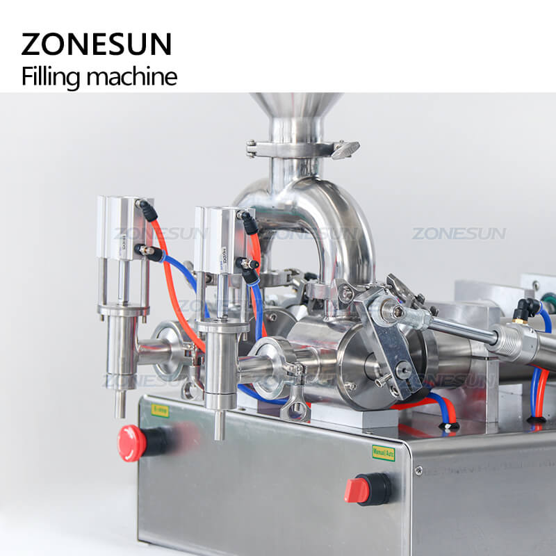 Filling Nozzle of Full Pneumatic Piston Pump Filling Machine