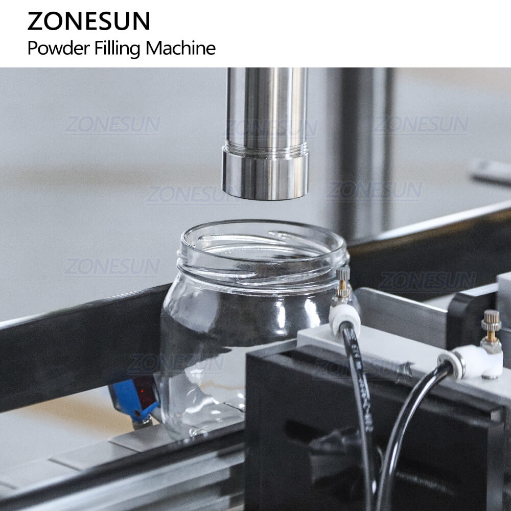 Atomatic Machine Powder ZS-FM5A Automatic Auger Dry Milk Protein Powder Filler Talc Powder Bot ...