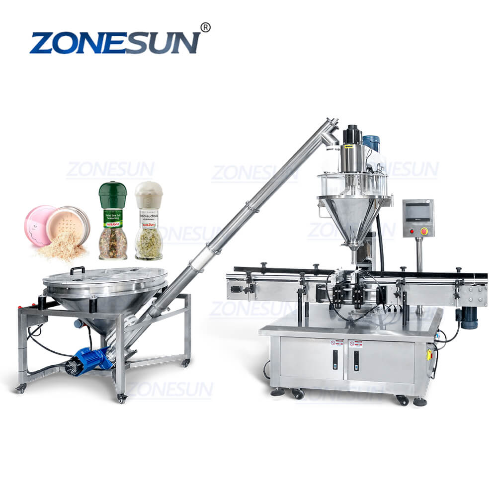 Automatic Powder Filler With Feeder