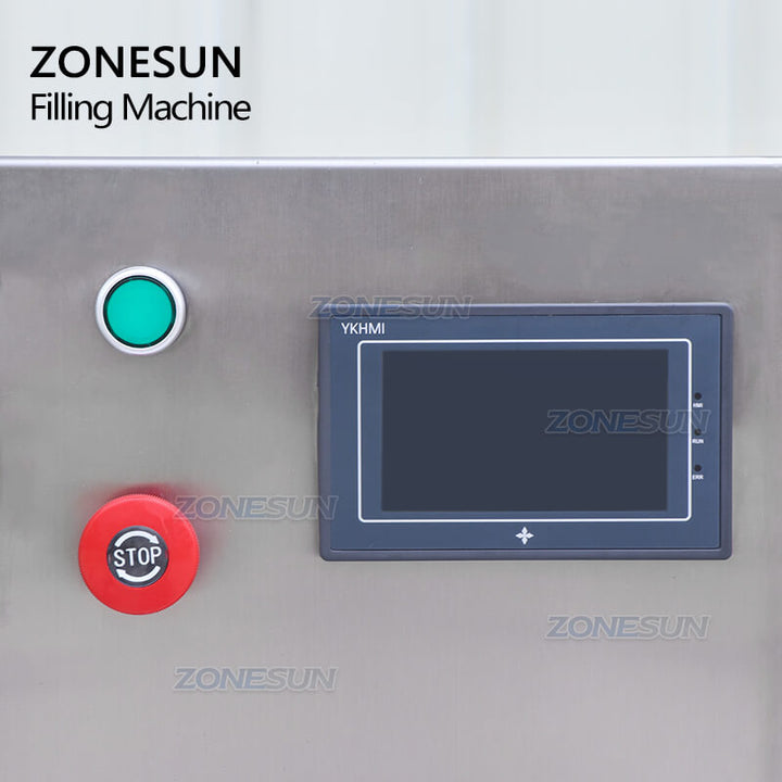 Operation panel of filling machine