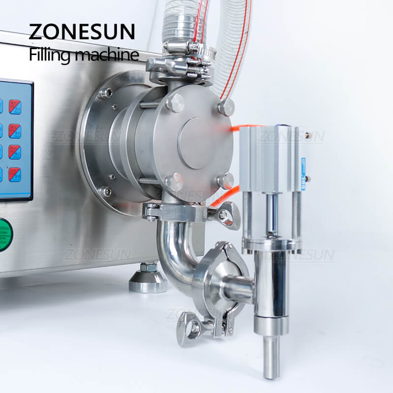 Filling Nozzle of ZS-RPYT900 Rotor Pump Filling Machine