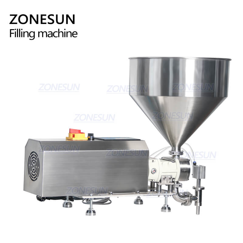 semi-automatic jam filling machine