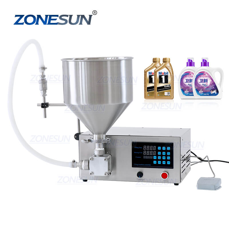 Semi-automatic Lobe Pump Filler For Honey