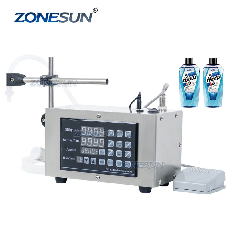 Semi-automatic Small Bottle Filling Machine