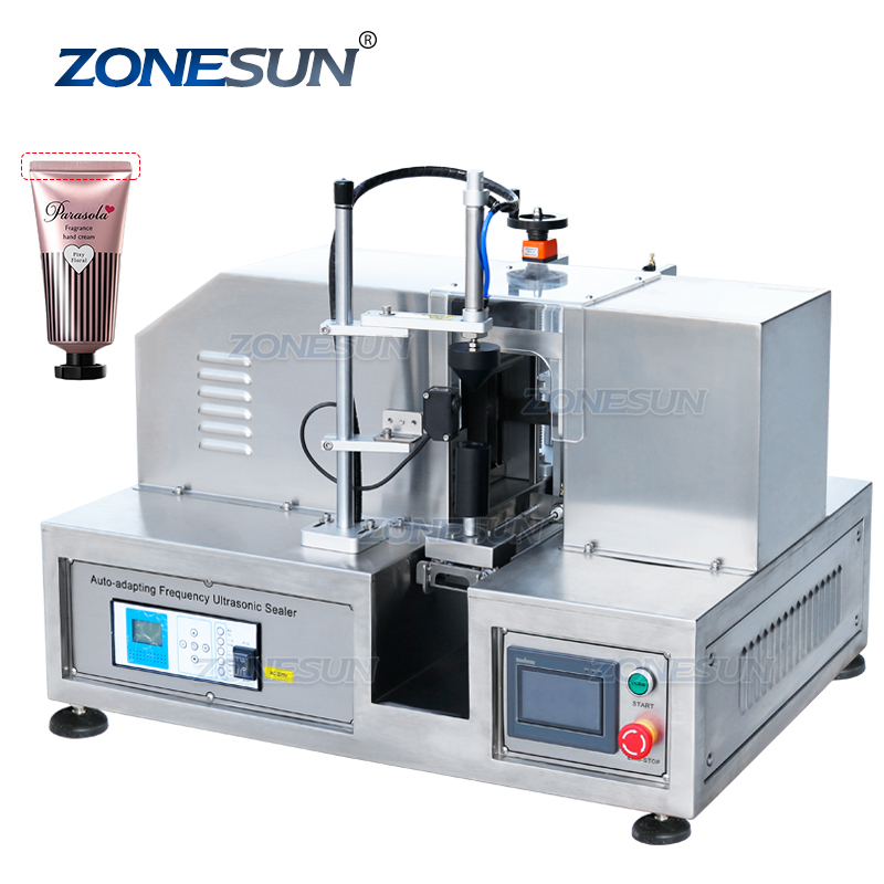 Semi-automatic soft tube sealing machine