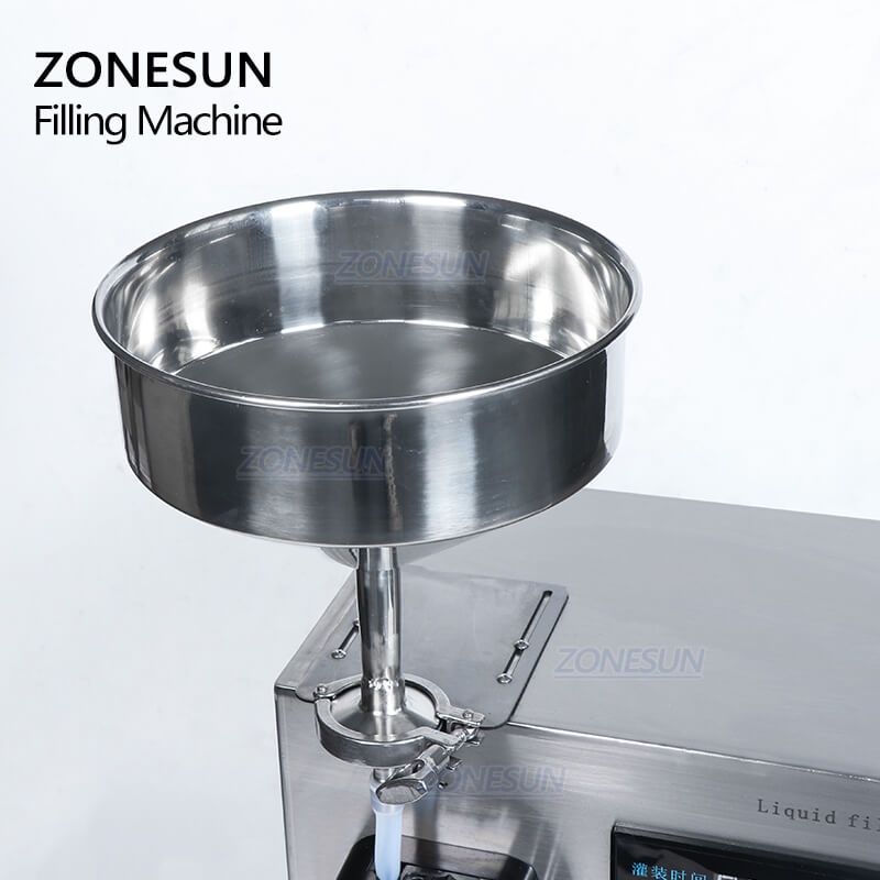 ZONESUN Semi Automatic Small Bottle Honey Liquid Filling Machine For N –  ZONESUN TECHNOLOGY LIMITED