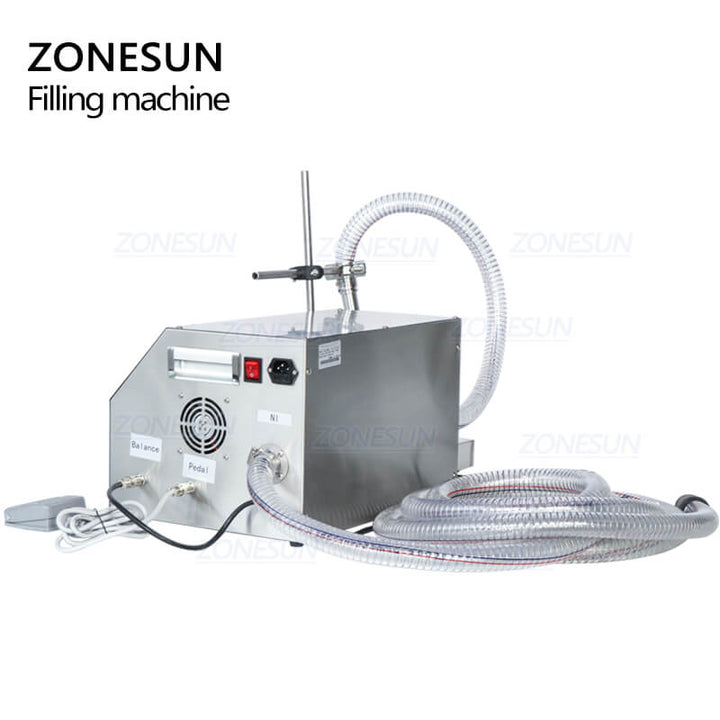 Single Nozzle Diaphragm Pump Shampoo Filling Machine