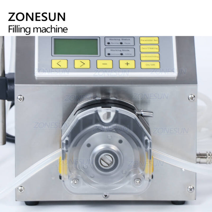 Single Nozzle Peristaltic Pump Liquid Filling Machine