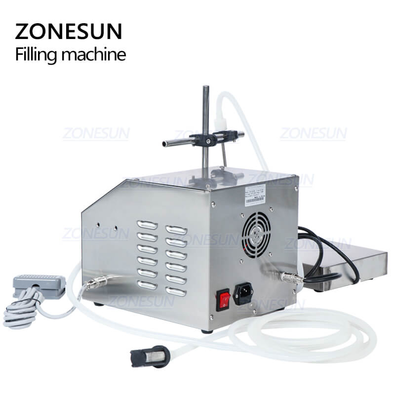 Single Nozzle Peristaltic Pump Liquid Filling Machine