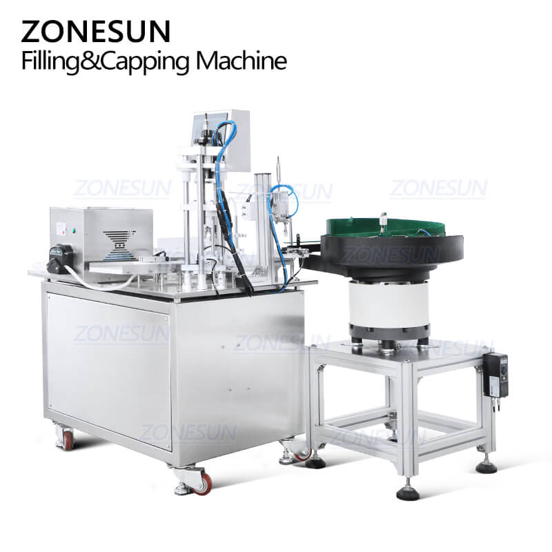 Essential Oil Bottle Filling Capping Machine