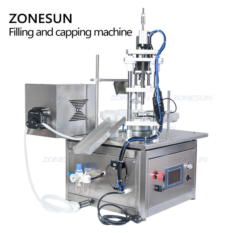 Small Bottle Filling Capping Machine