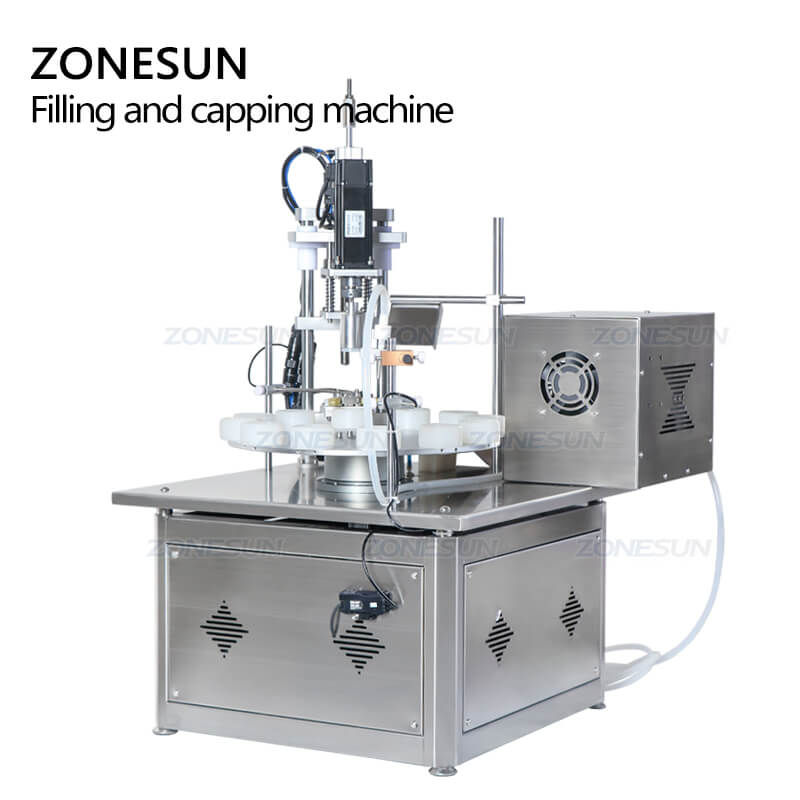 Small Bottle Filling Capping Machine