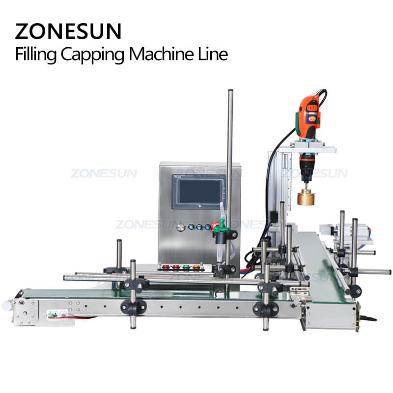 Small Bottle Liquid Filling Capping Machine