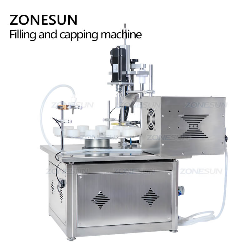 Small Bottle Filling Capping Machine