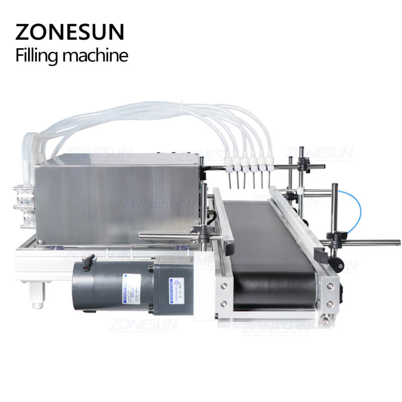 Small Bottle Filling Machine With Conveyor Belt