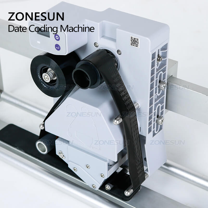 Date Code Defect Identification Machine ZS-QA24 Semi-automatic Intelligent Batch Production Date Coding Machin
