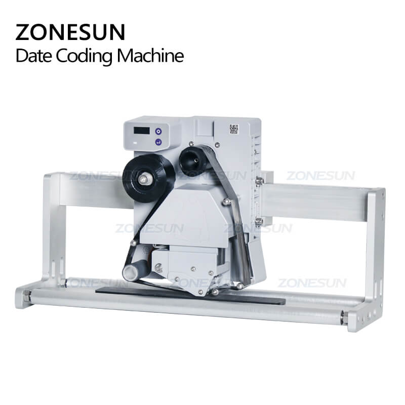 Dating Code Machine ZS-QA24 Semi-automatic Intelligent Batch Production Date Coding Machin
