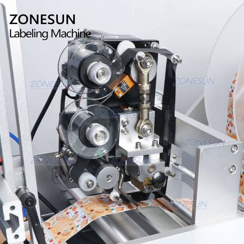 ZONESUN ZS-TB190 Semi-automatic PET Plastic Tin Can Round Glass Water