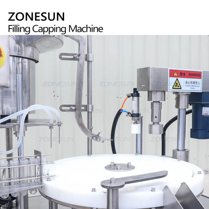 Filling structure of Test tube filling capping machine