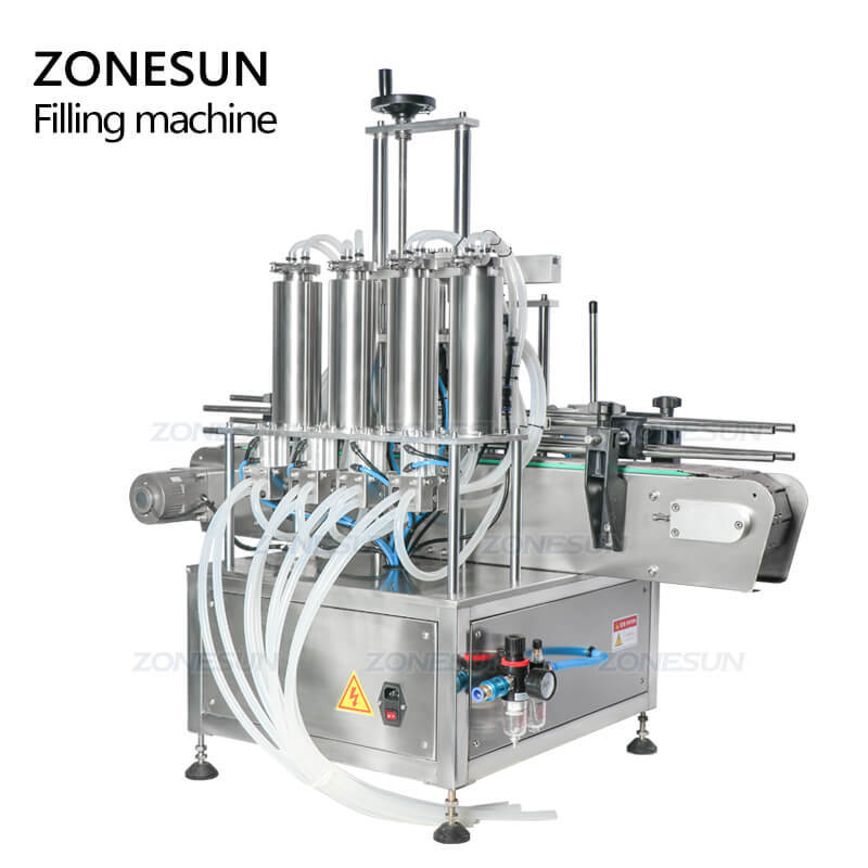 ZS-DTZL500 Desktop Vacuum Liquid Filling Machine