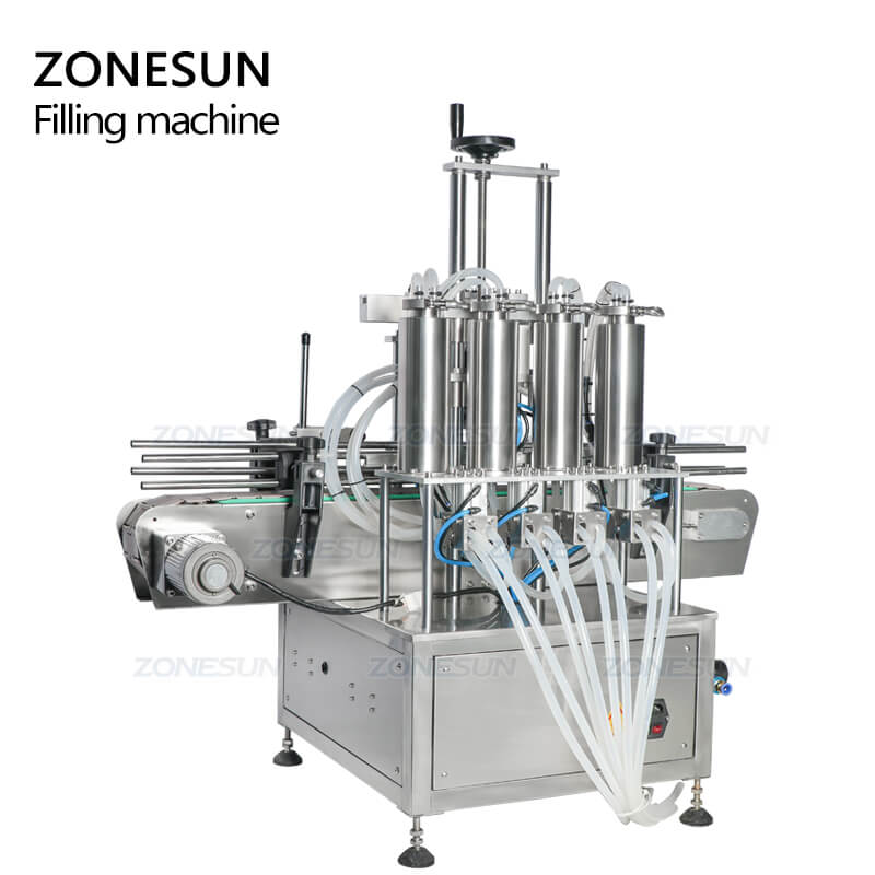 ZS-DTZL500 Desktop Vacuum Liquid Filling Machine