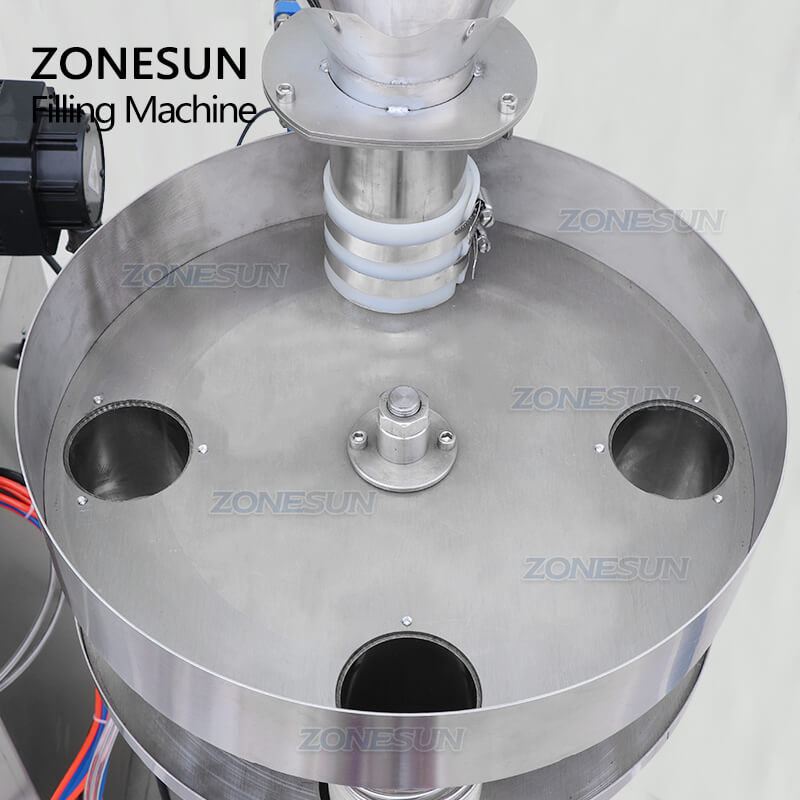 ZS-KL01 자동 두 배 머리 부피 컵 입자 과립 곡물 병 충전 포장 기계