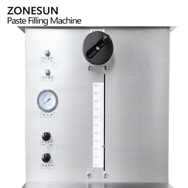 ZS-WCHJ1 semiautomática cera vela agua circulación calefacción temperatura constante salsa botella mezcla máquina de llenado