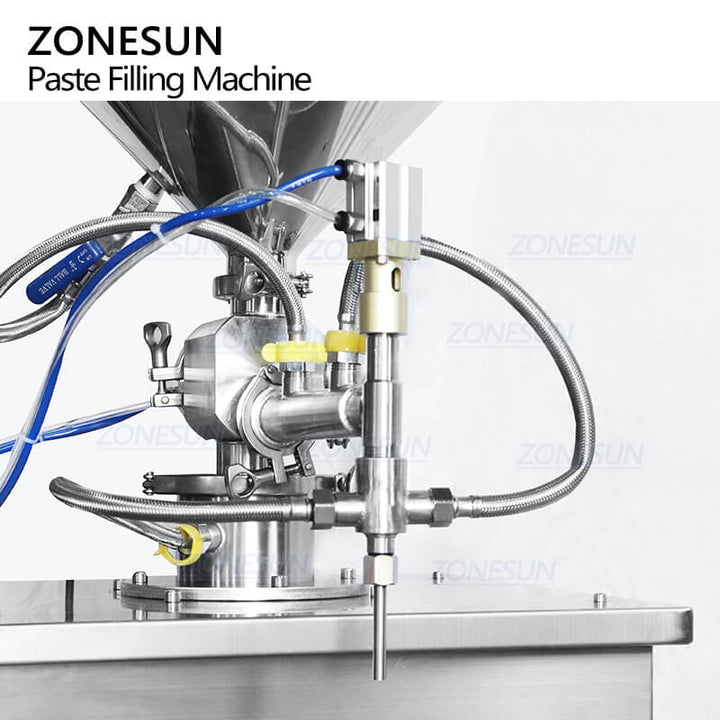 ZS-WCHJ1 Semi-automatic Wax Candle Water Circulation Heasting Constant Temperature Sauce Bottle Mixing Filling Machine