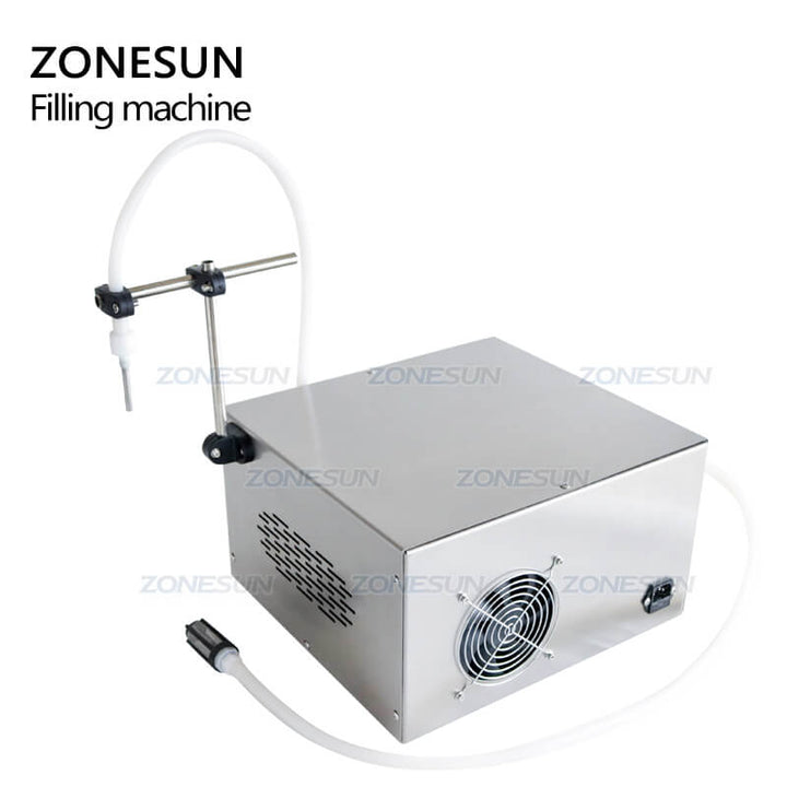 ZS-YG1 Semi-automatic Magnetic Pump Liquid Filling Machine For Water Perfume Juice Solvent Wine