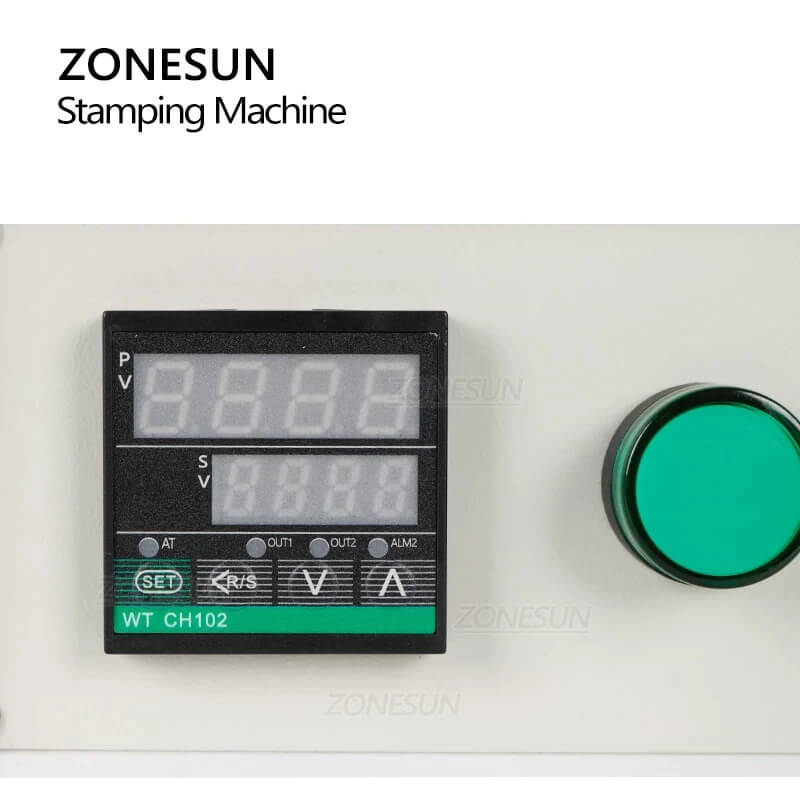 Operation Panle of ZS-90XT Stamping Machine