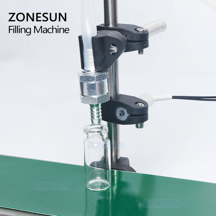 Filling Nozzle of ZS-DP1500 Small Bottle Filling Machine With Conveyor