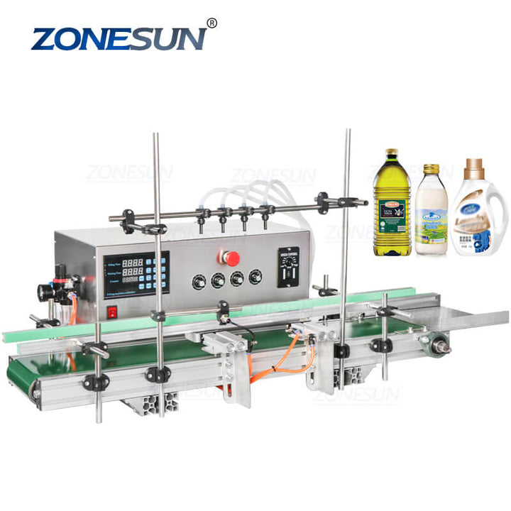 ZS-DTDP5-4 Dekstop Liquid Filling Machine