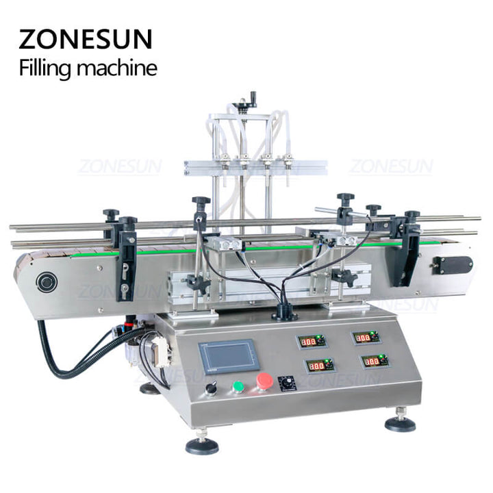 ZS-DTMP4C Automatic Liquid Filling Machine