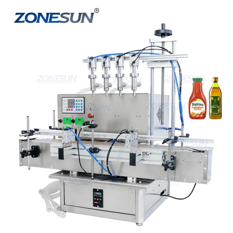 ZS-DTPP4E Liquid Filling Machine