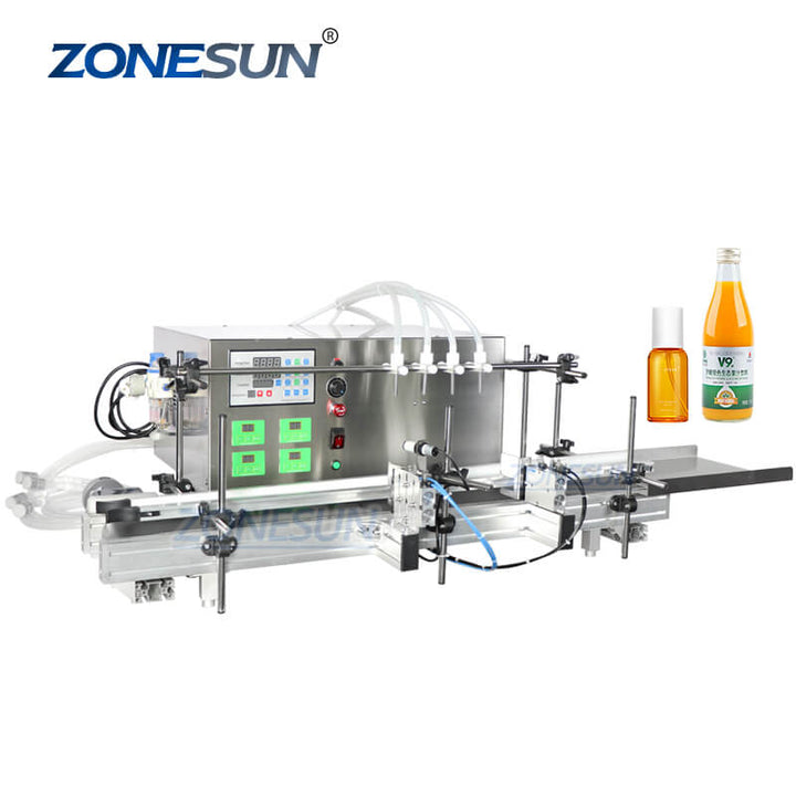 ZS-DTPP4F Automatic Liquid Filling Machine