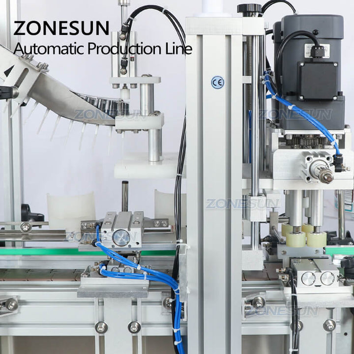 Capping Chuck of ZS-FAL180D3 Desktop Small Bottle Filling Line