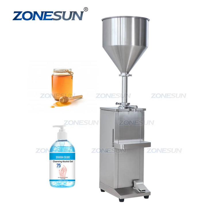 Pneumatic Ketchup Filling Machine