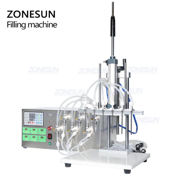 ZS-MP5500D Semi-automatic Liquid Bottle Filling Machine