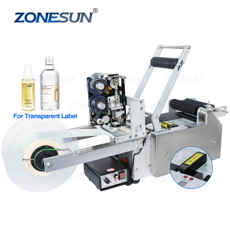 ZS-TB50DT Transparent Sticker Labeling Machine