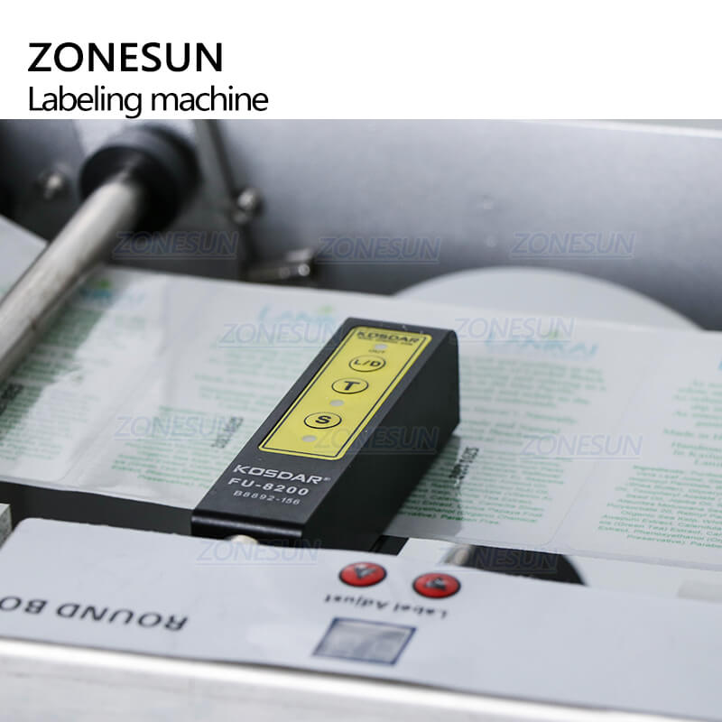 Label Sensor of ZS-TB50DT Transparent Sticker Labeling Machine