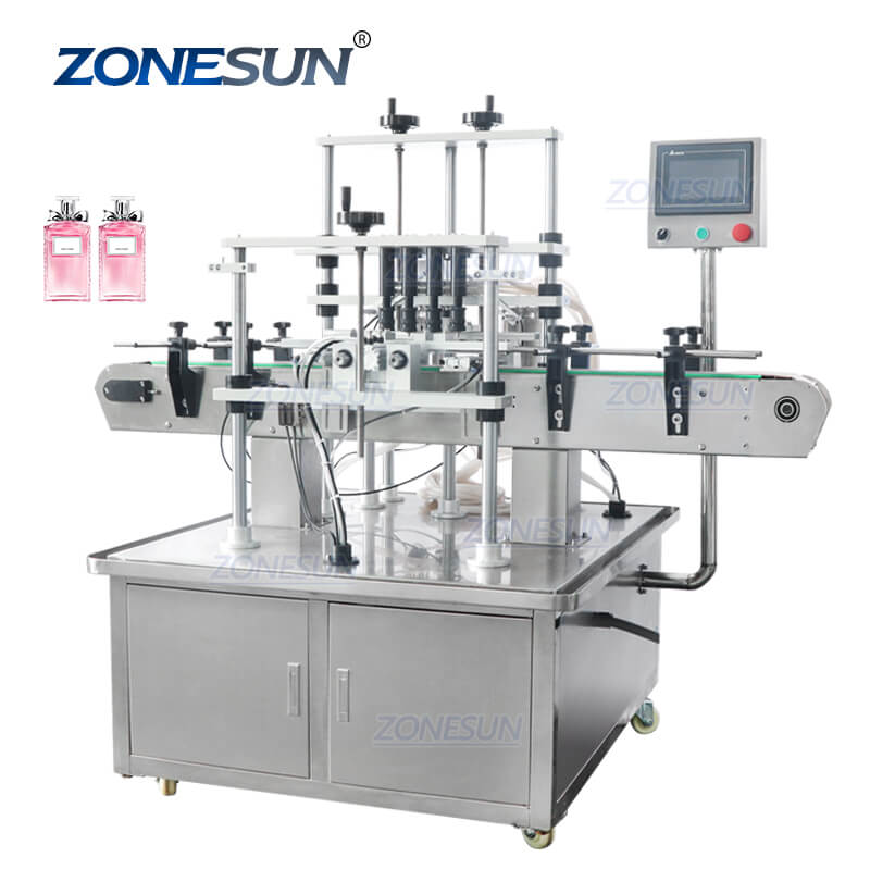 ZS-VTZL4A Automatic Vacuum Liquid Filling Machine