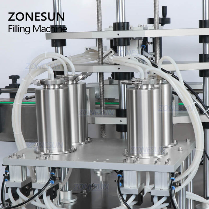 Material Cylinder of ZS-VTZL4A Automatic Vacuum Liquid Filling Machine