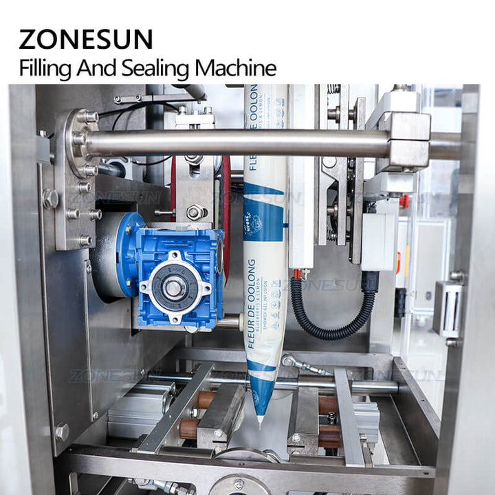 Sealing structure of Pouch Bag Liquid Filling and Sealing Machine
