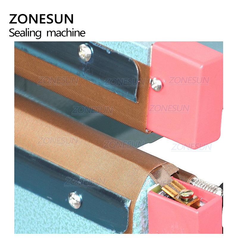 ZONESUN ZS-FK350 Foot Pedal Food Sealing Machine For Aluminium Foil Plastic Bags Sealer - ZONESUN TECHNOLOGY LIMITED