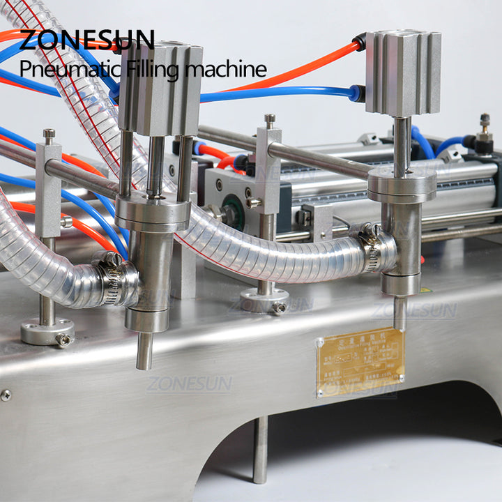 Double heads Pneumatic Liquid Filling Machine